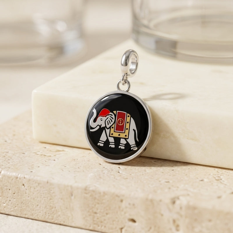 Elephant Circus Charm