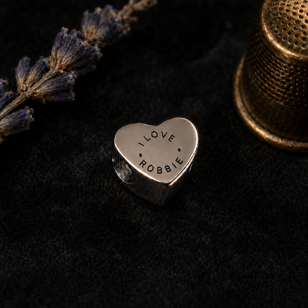 Robbie Williams “I Love Robbie” Rose Gold TT Charm