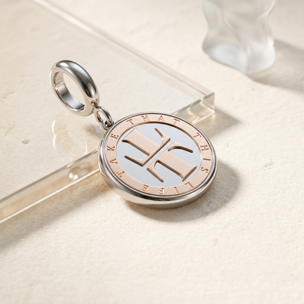 Take That This Life Two-Tone Rose Gold Dangle Charm