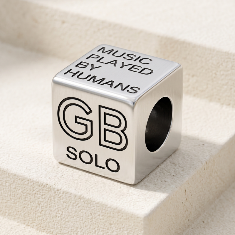 Gary Barlow “Music Played by Humans” Cube Charm