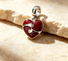 HUG Heart Charm