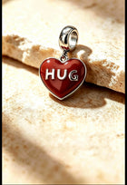 HUG Heart Charm