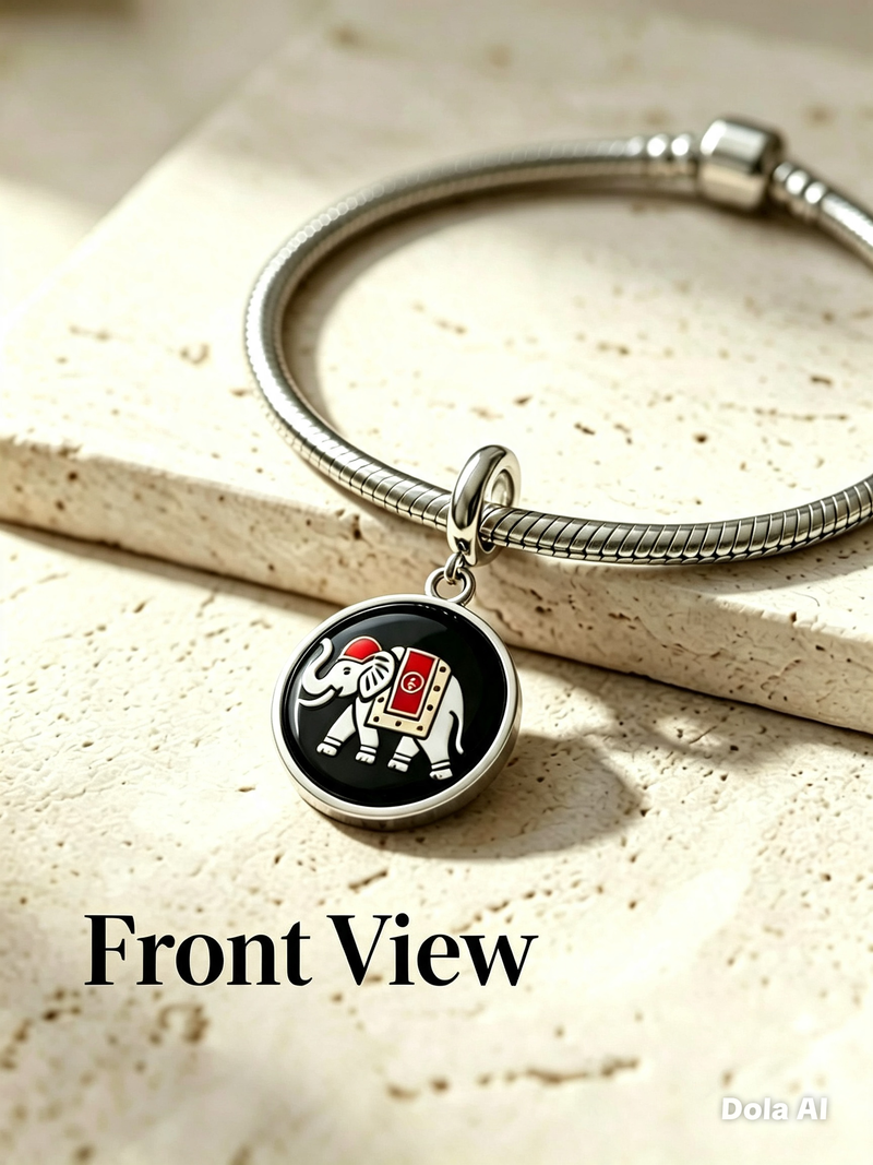 Elephant Circus Charm